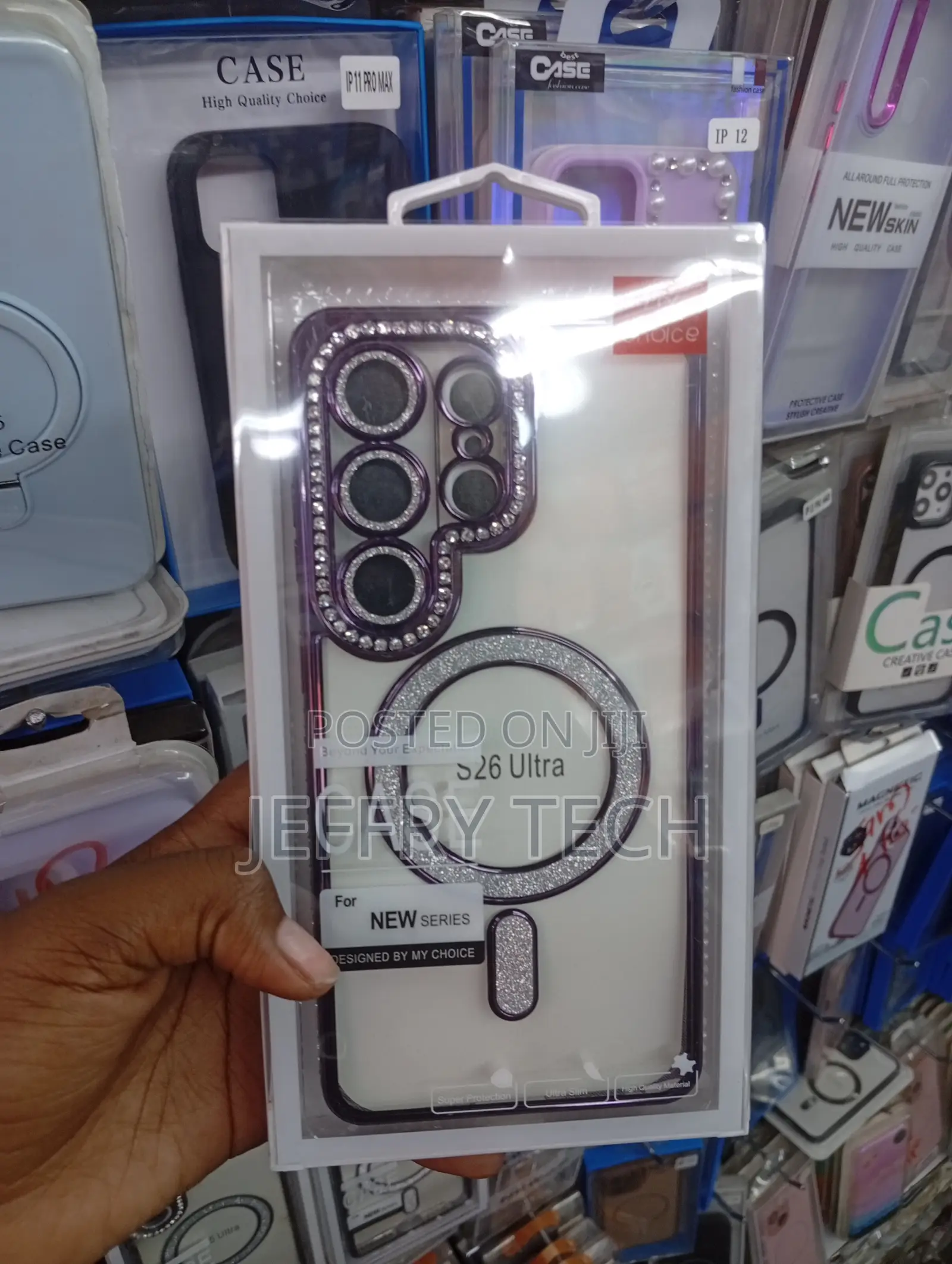 Rhinestone Glitter Cases Designed for Samsung Galaxy Ultra Models