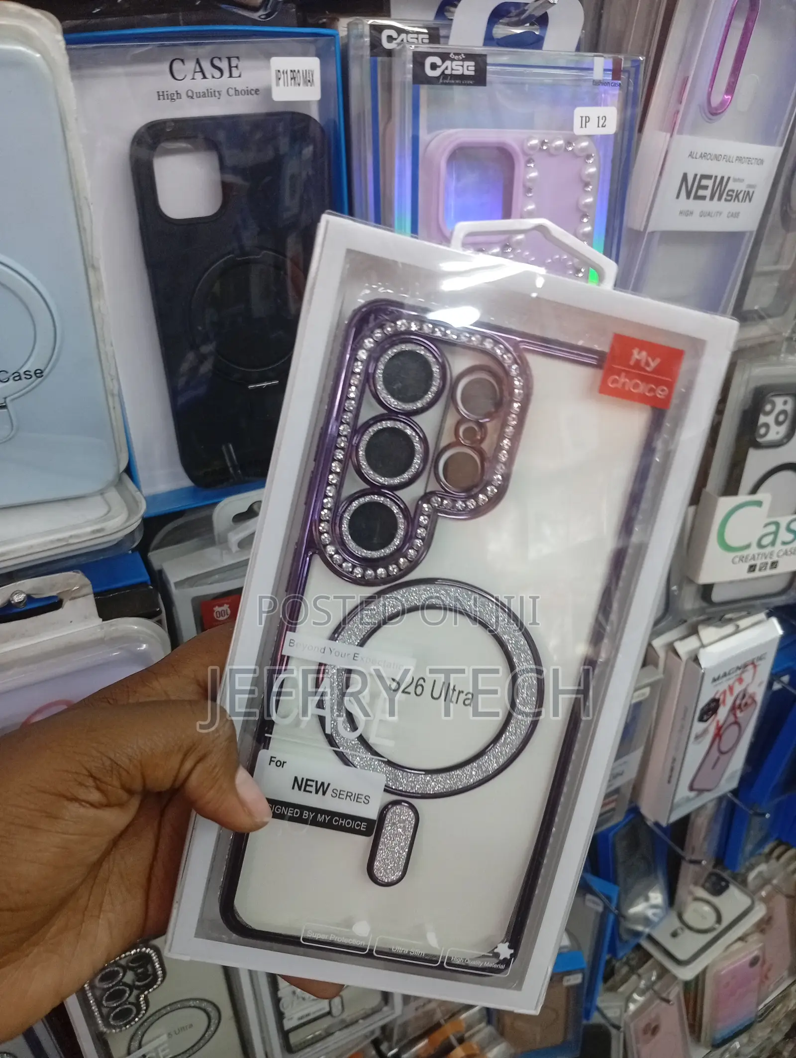 Rhinestone Glitter Cases Designed for Samsung Galaxy Ultra Models
