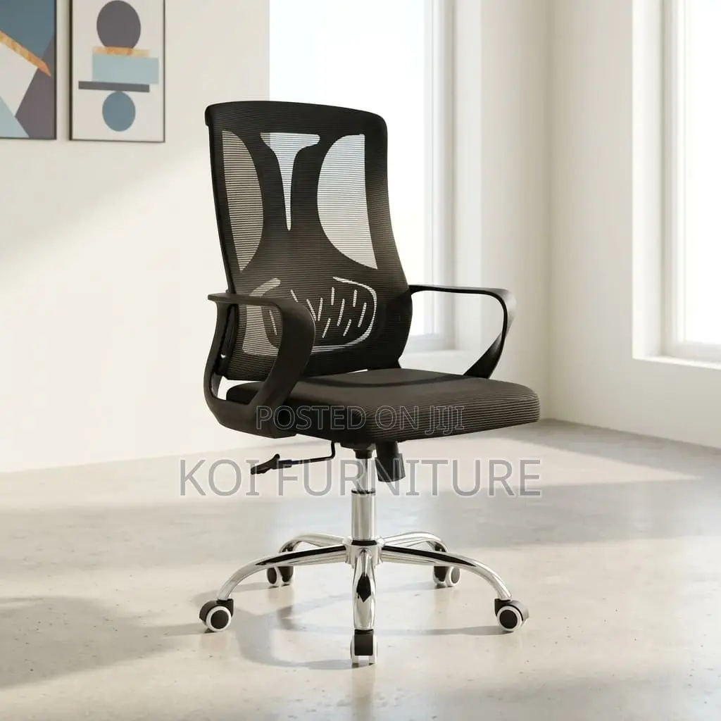 Office Chair : High Back Ergonomic Secretarial Mesh Office Chair