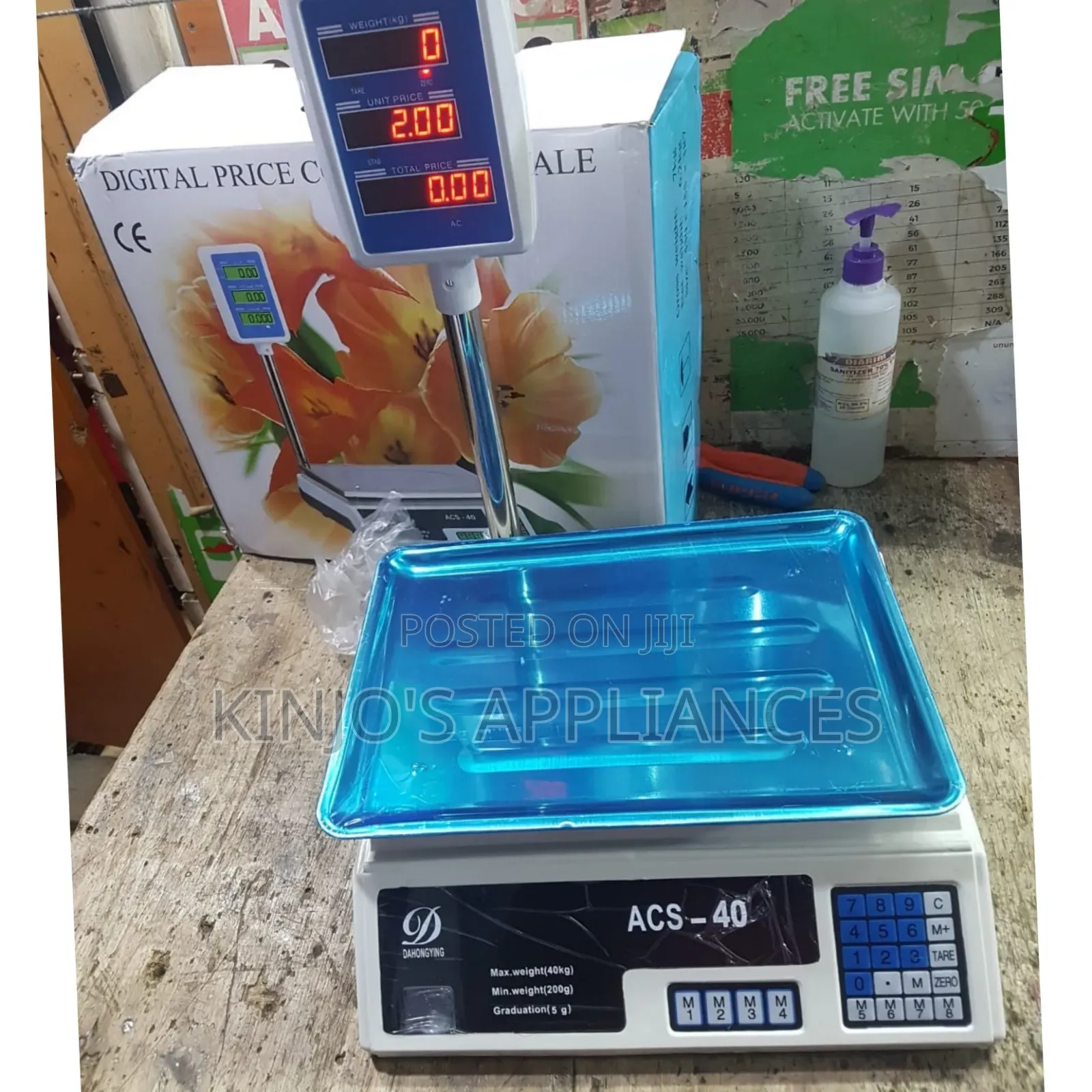 Weighing Scale With Arm Acs 40