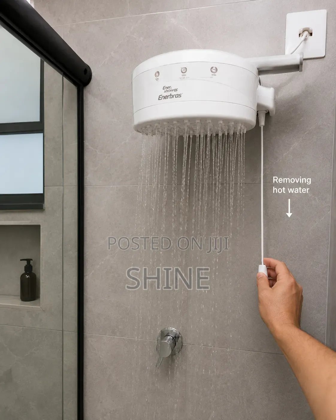 4t Enerbrass Shower for Both Salt and Fresh Water