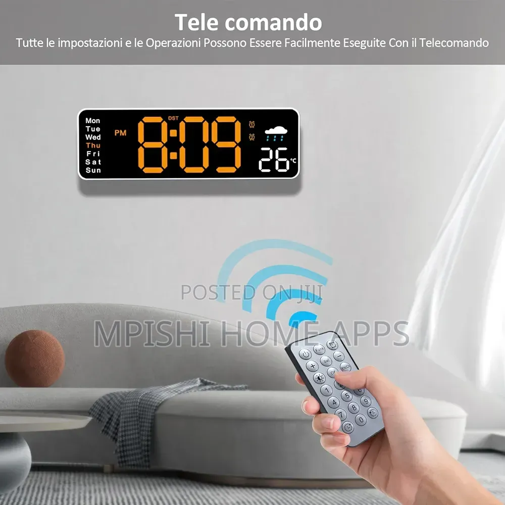 11 Inches Led Digital Wall Clock