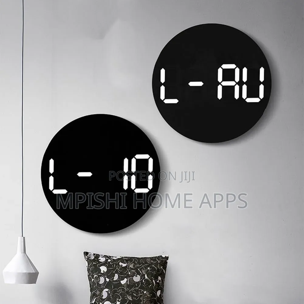 Led Large Electronic Digital Wall Clock