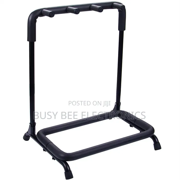 Adjustable Height Iron Guitar Floor Stand 3