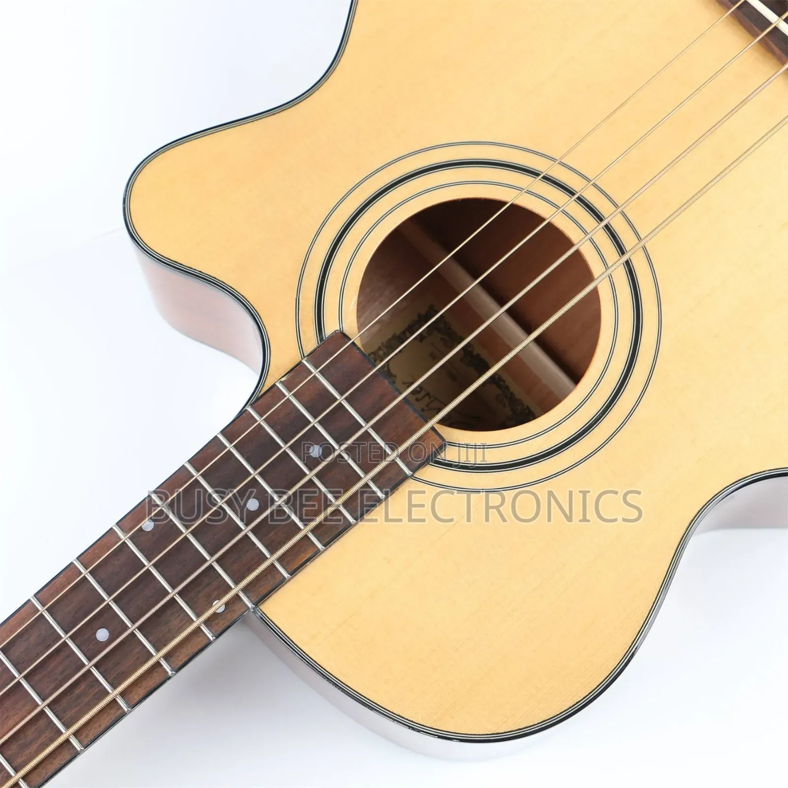 Acoustic Bass Guitar 4 Strings Spruce Top Acoustic Electric Guitar