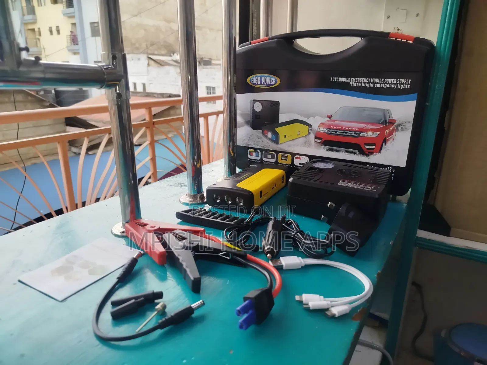 High Power Car Jump Starter Kit