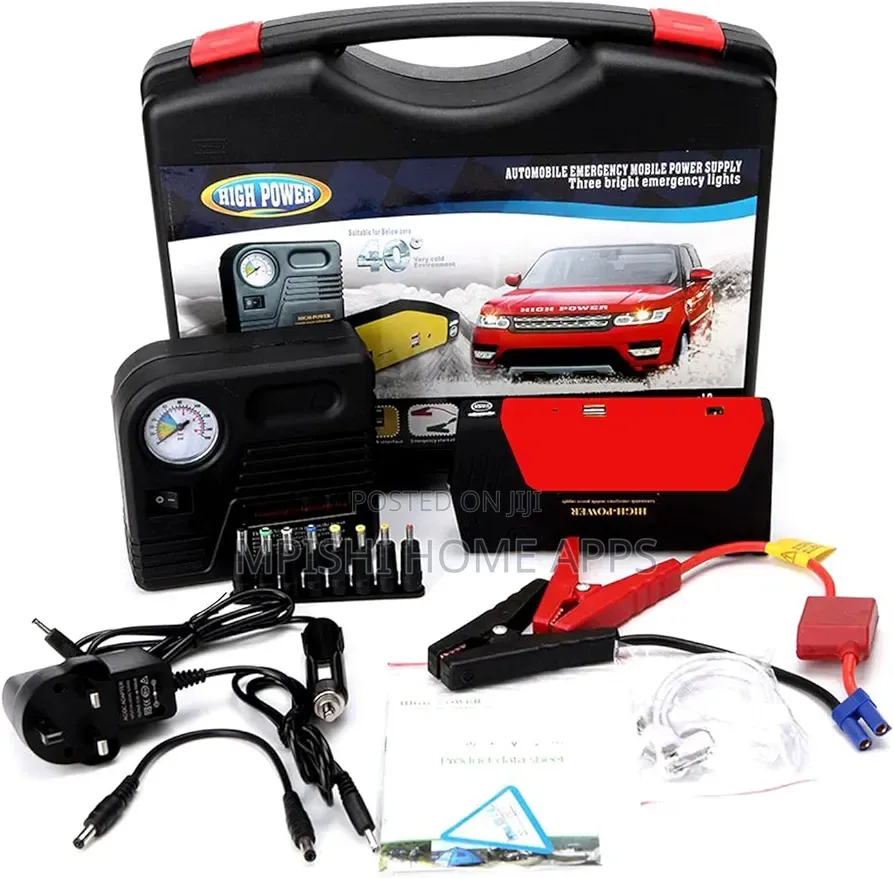 High Power Car Jump Starter Kit