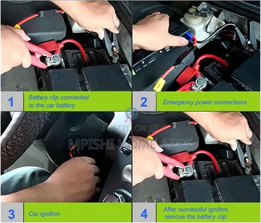 High Power Car Jump Starter Kit