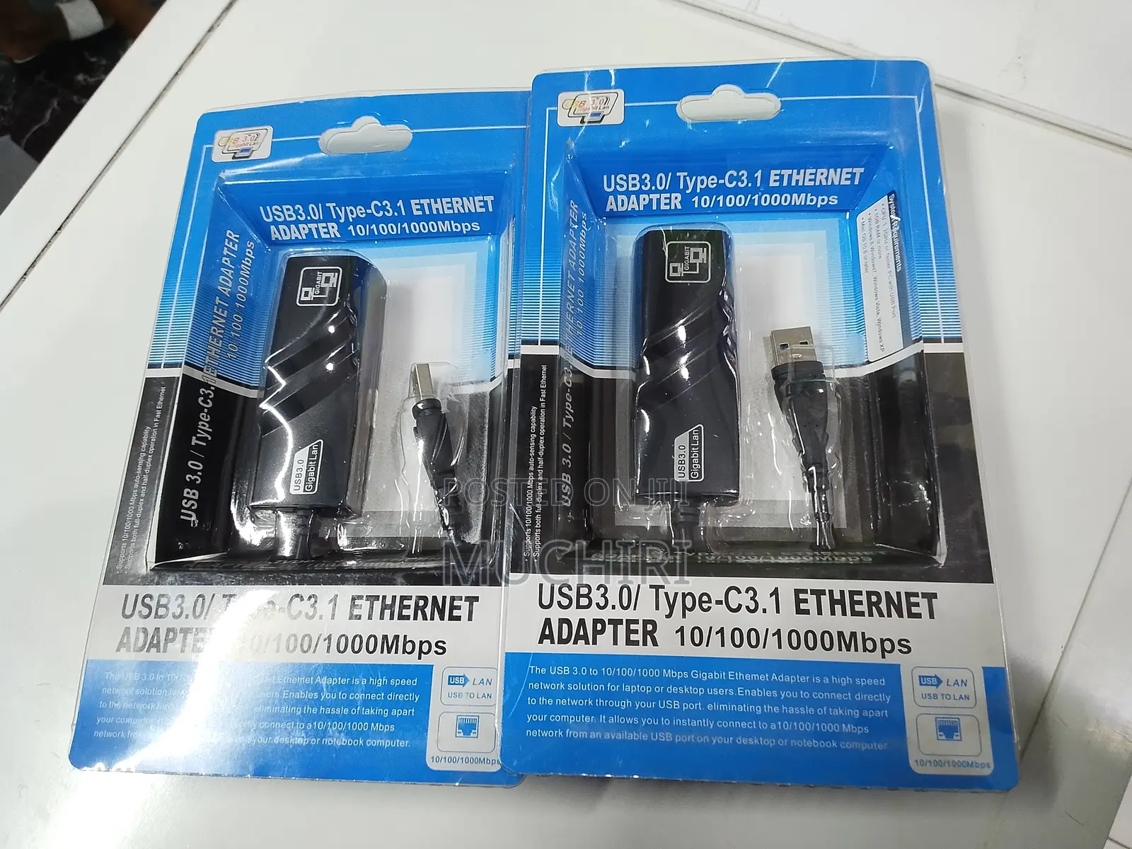 Plug Play Usb-C Ethernet Lan Converter