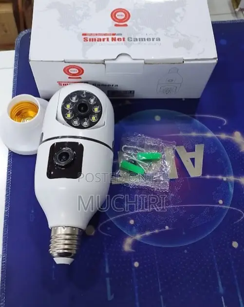 V380 PTZ Bulb Camera With Two Way Audio
