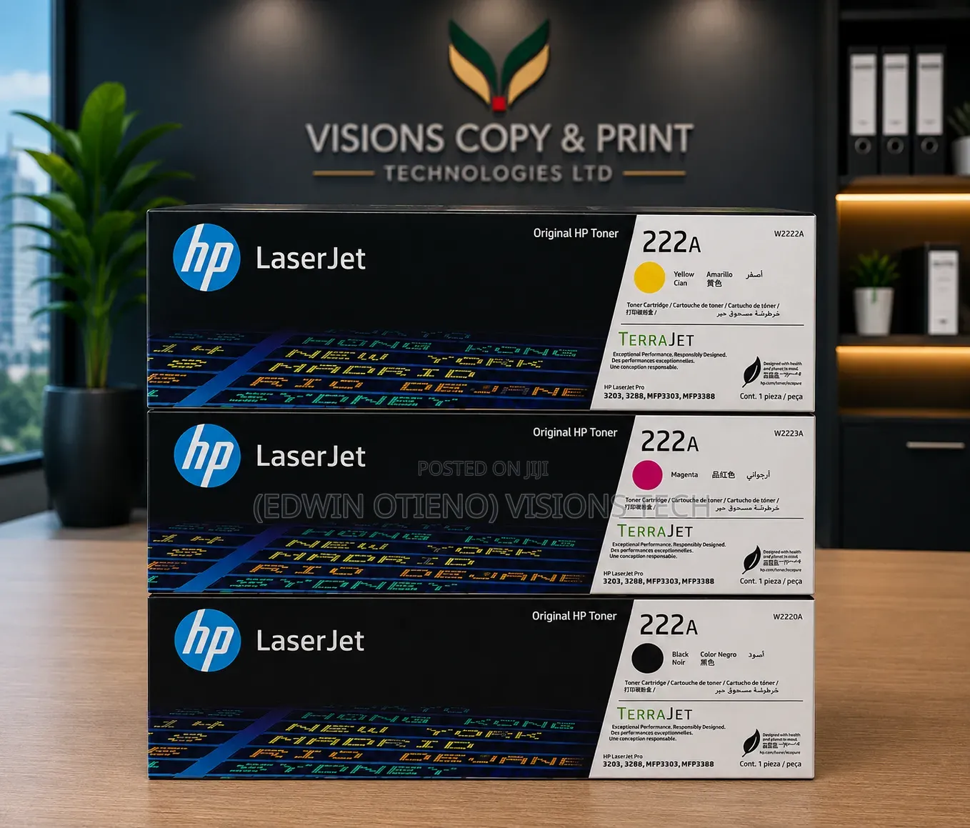 High-Yield Toner Cartridge 222a