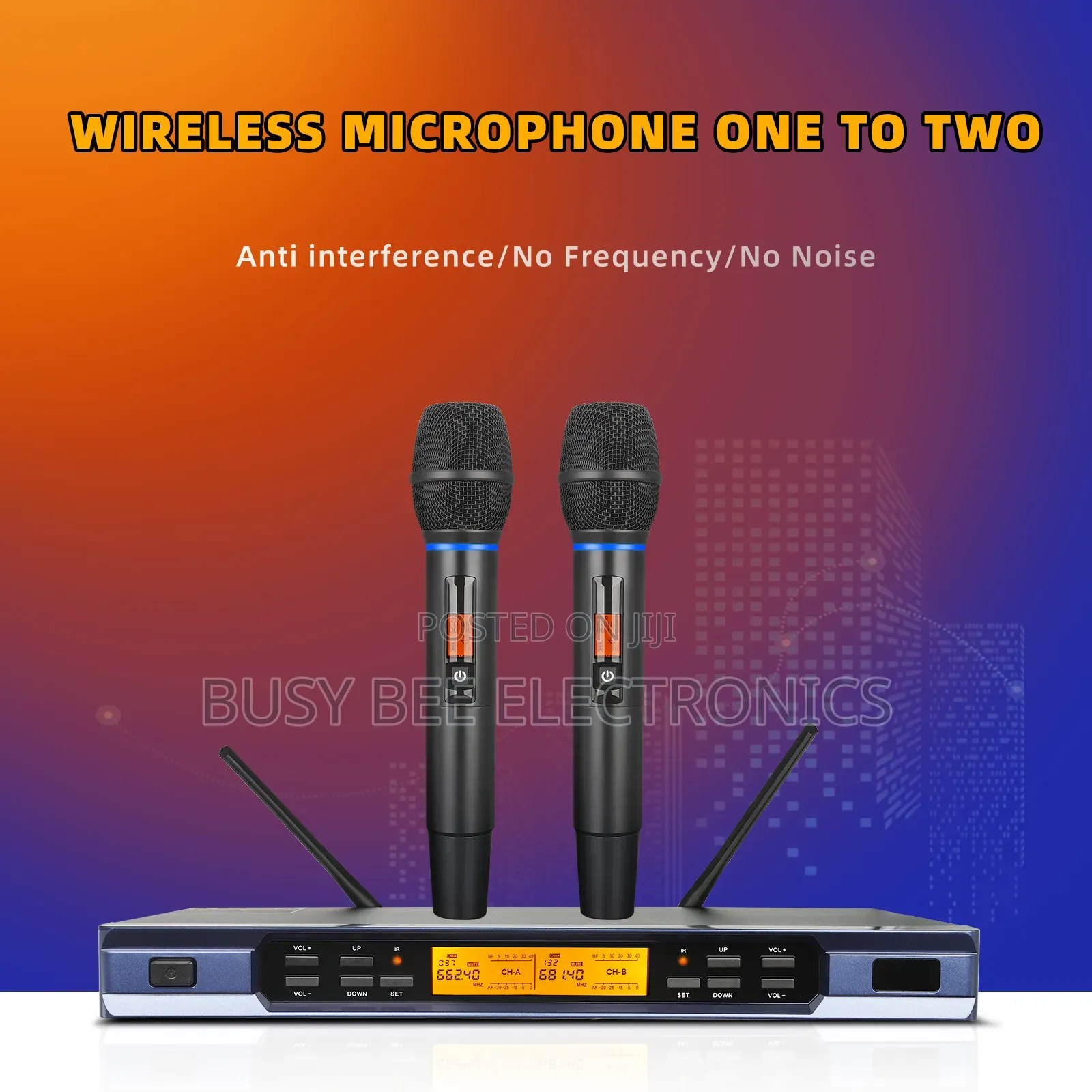 Portable Outdoor Wireless Handheld Dynamic Microphone