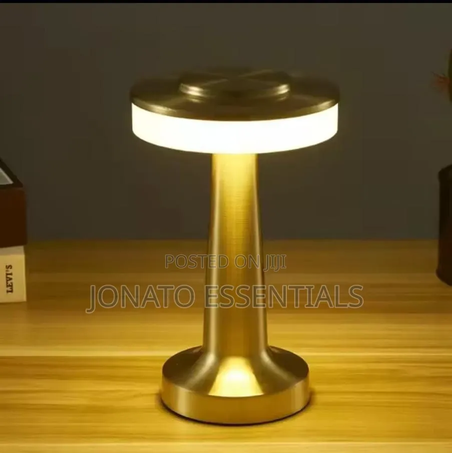 Rechargeable Cordless Led Table Lamp - Modern Bedside Desk Light