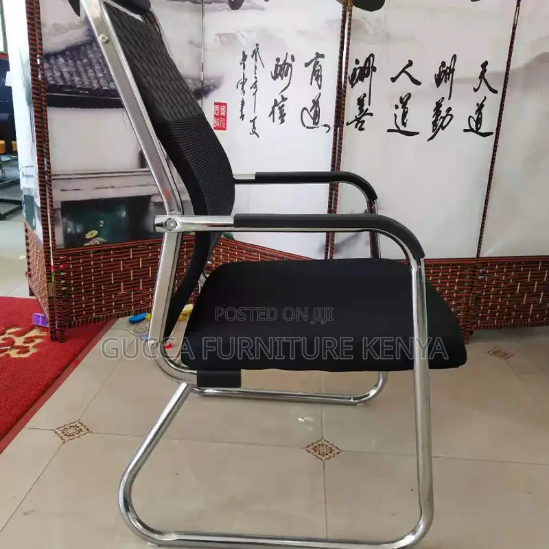 Ergonomic Strong Mesh Lobby Guest Chair