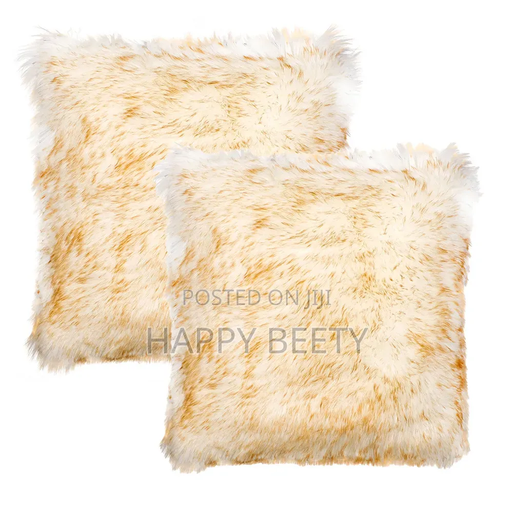 Simple Imitation Wool Plush Cushion Pillow Cover,Fluffy Pillow