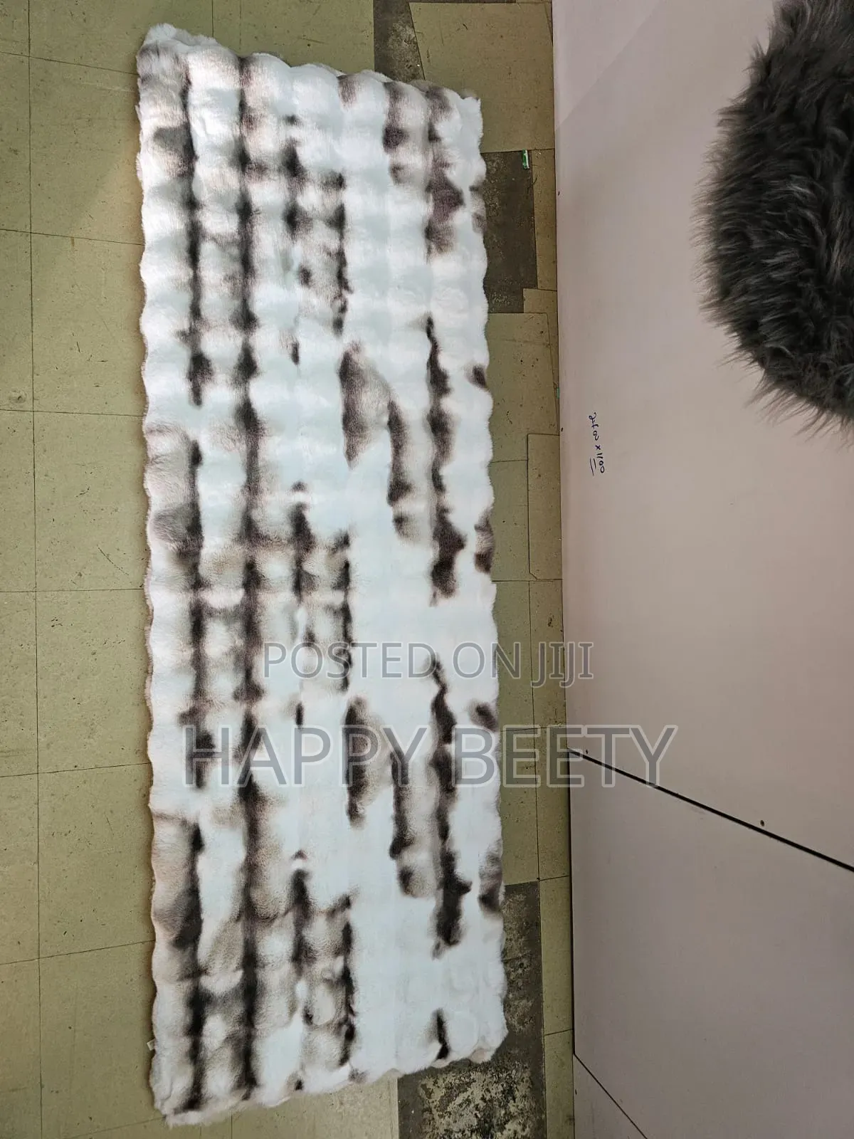 Thickened Bubble Velvet Carpet, Bedroom Bedside Bay Window Mat