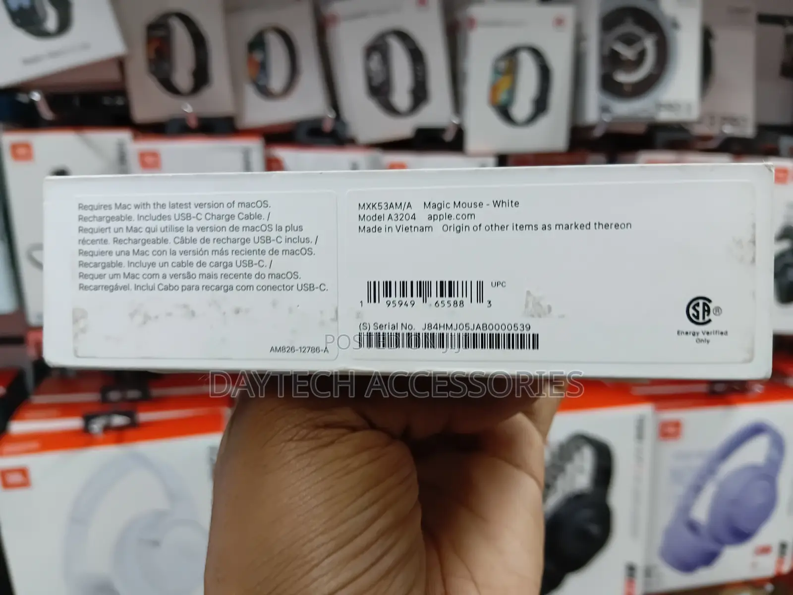 Magic Mouse (Usb‐C) - White Multi-Touch Surface