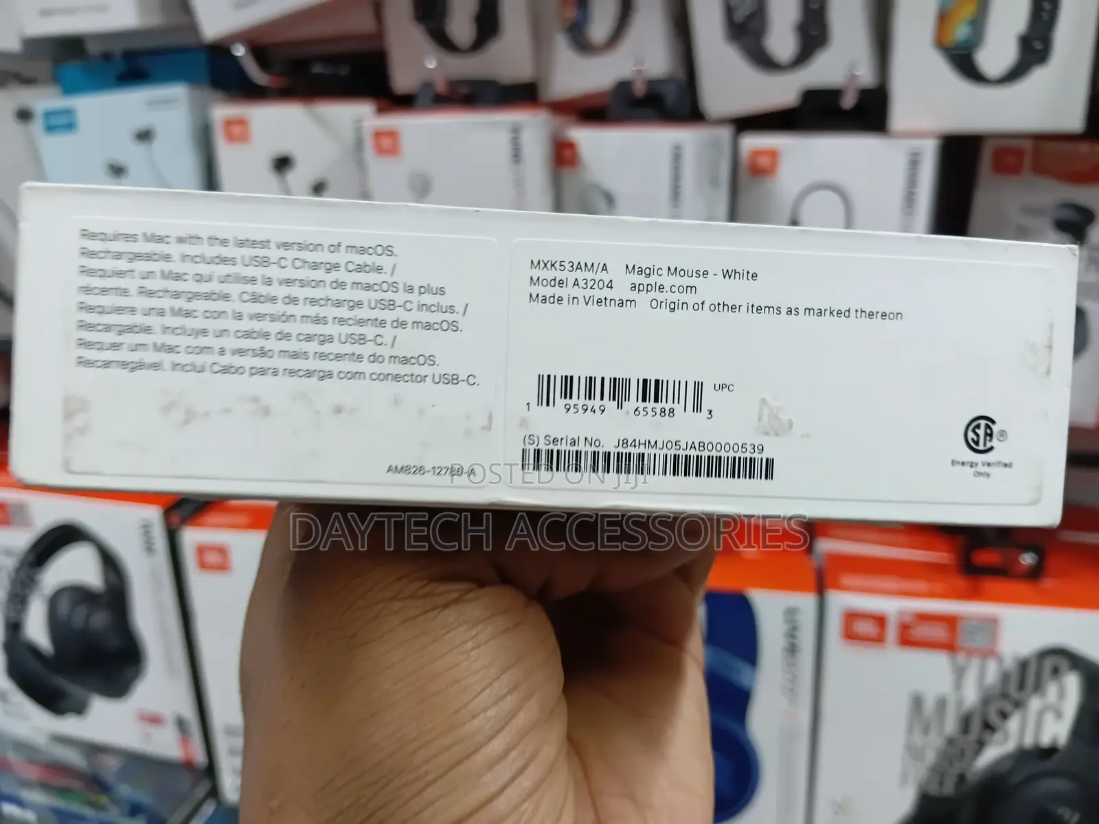 Magic Mouse (Usb‐C) - White Multi-Touch Surface