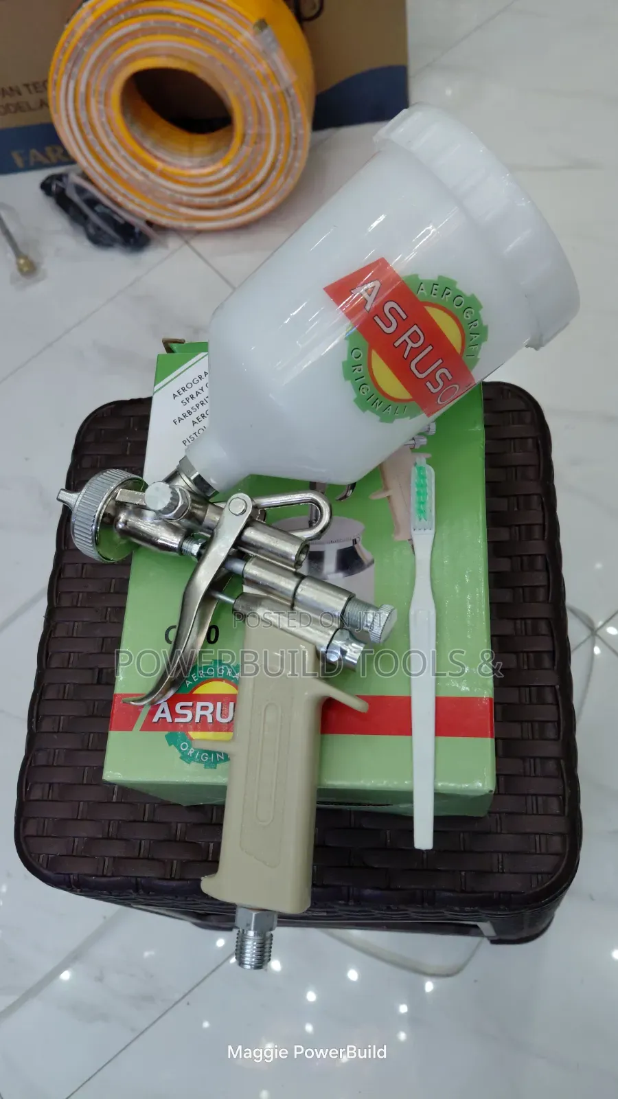 Asturo Portable Spray Gun 600ml Plastic