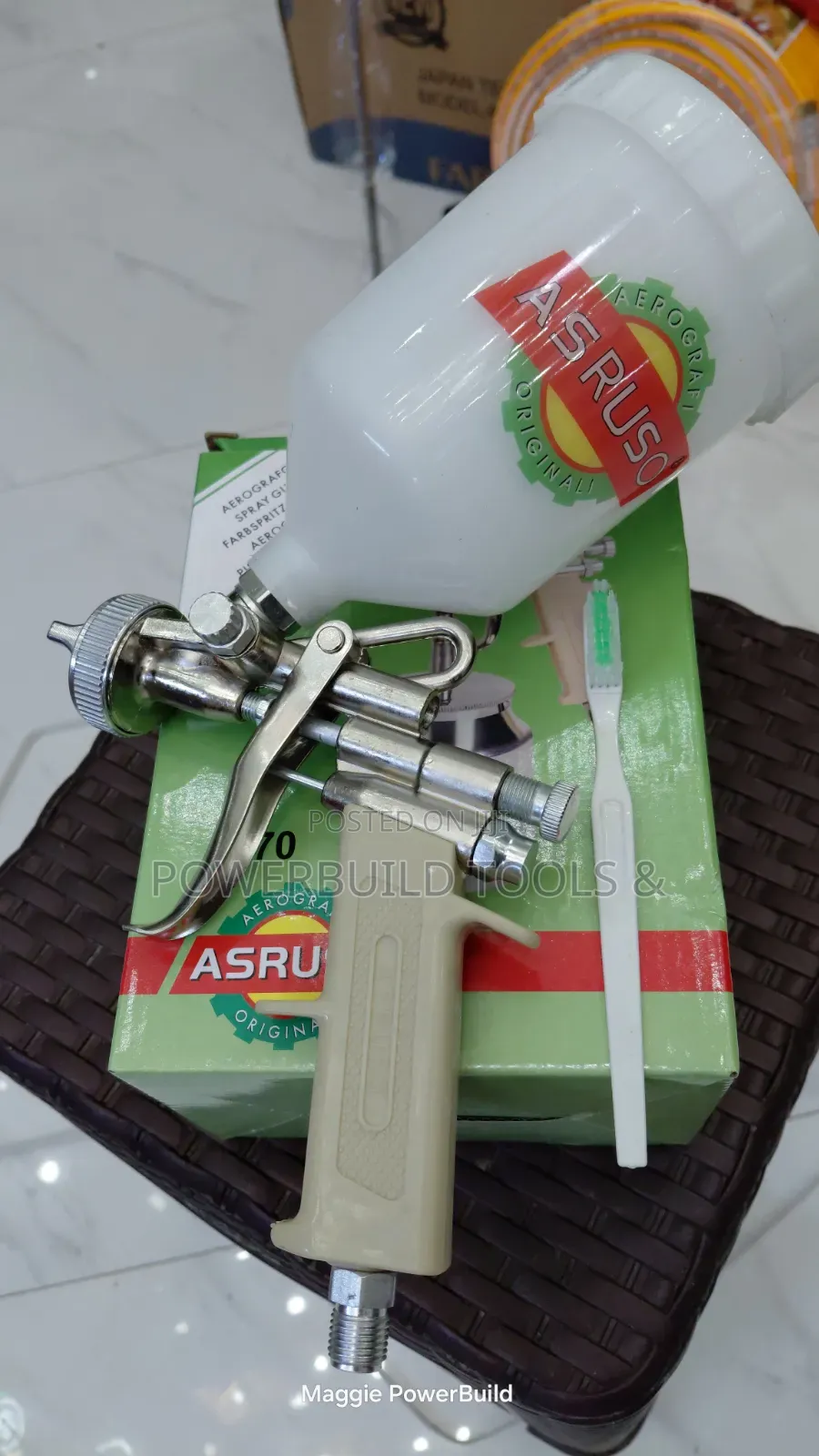 Asturo Portable Spray Gun 600ml Plastic
