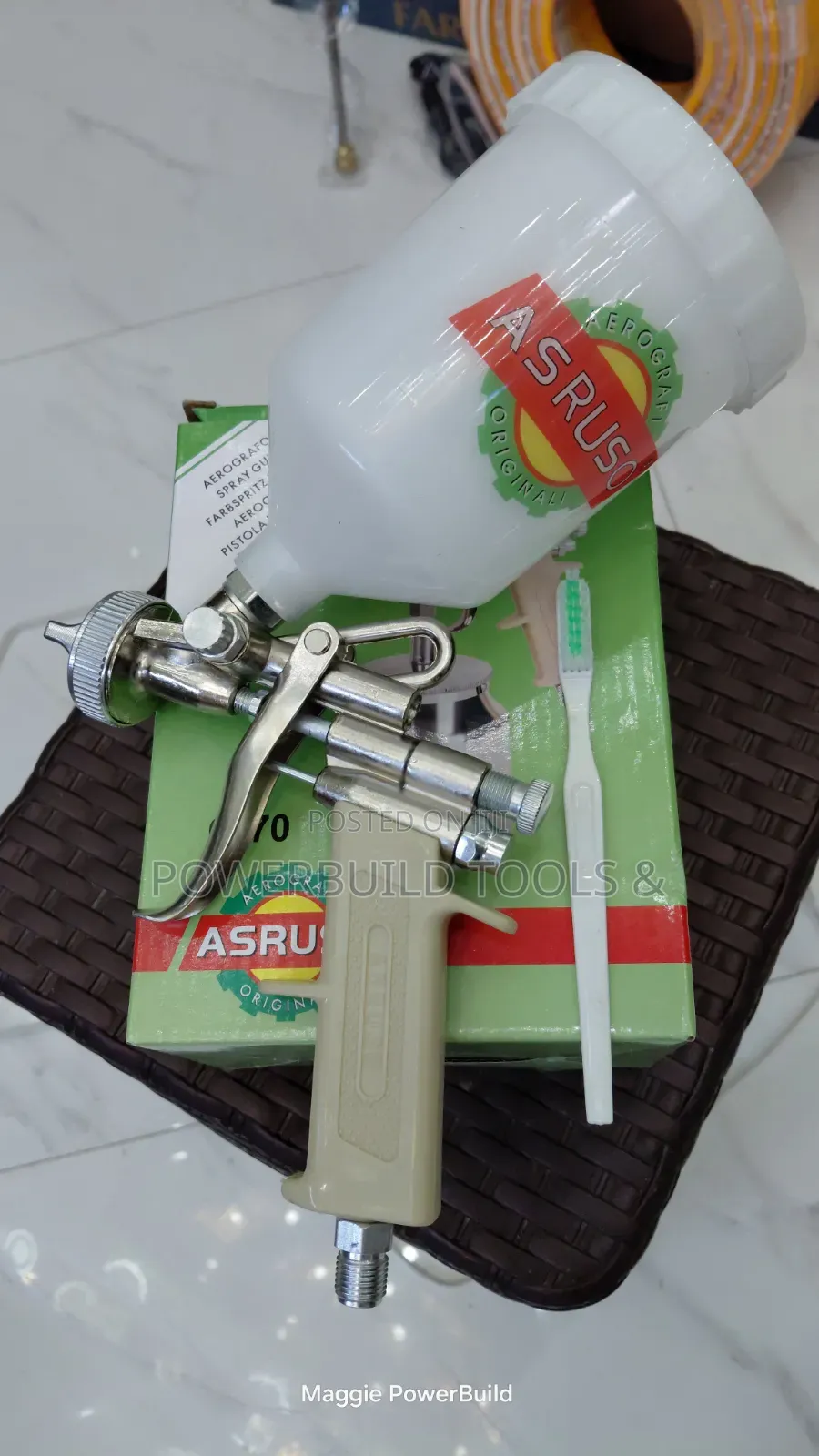 Asturo Portable Spray Gun 600ml Plastic