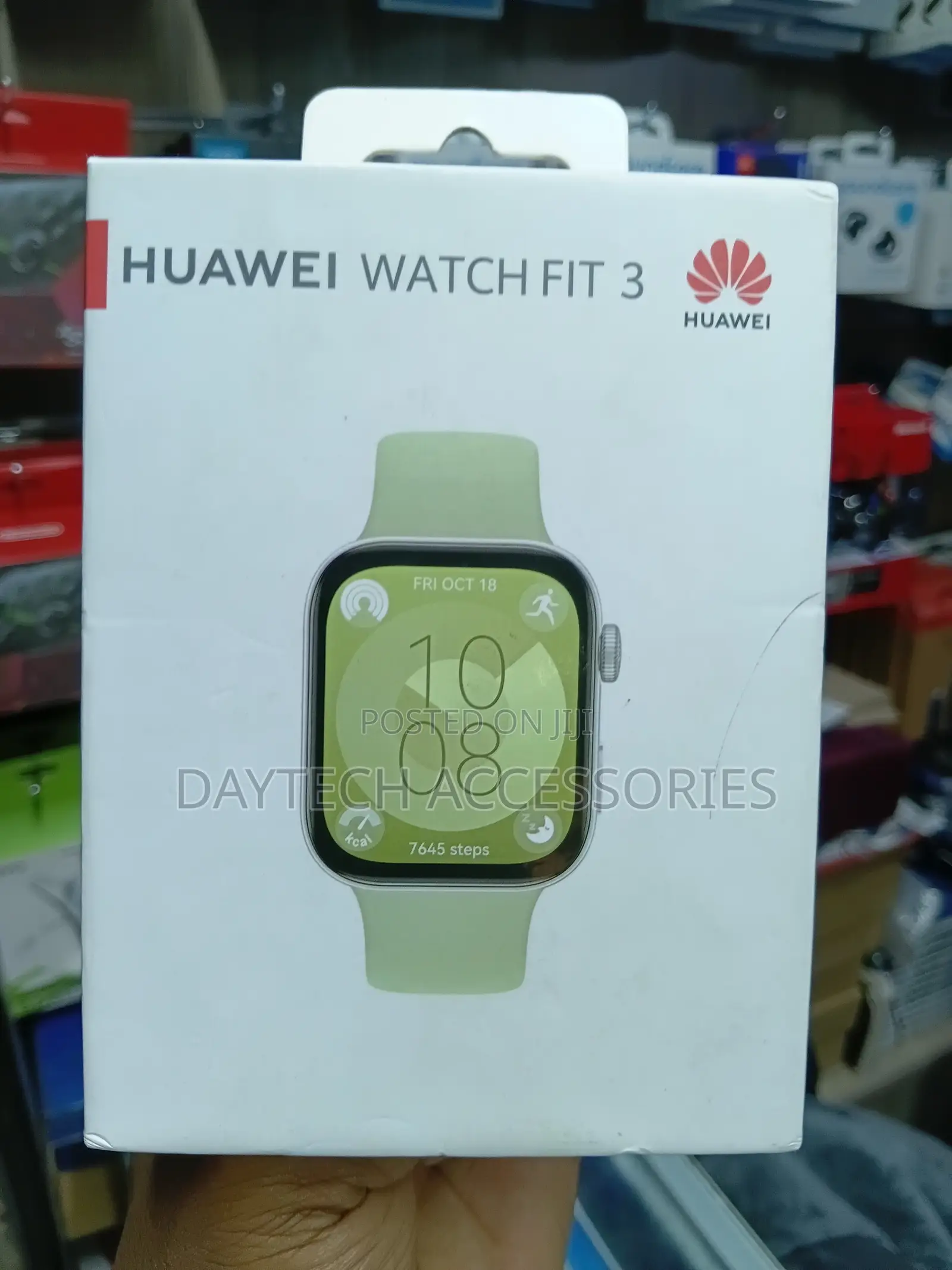 Huawei Watch Fit 3 Green 1.82" 5 Atm Amoled Screen.