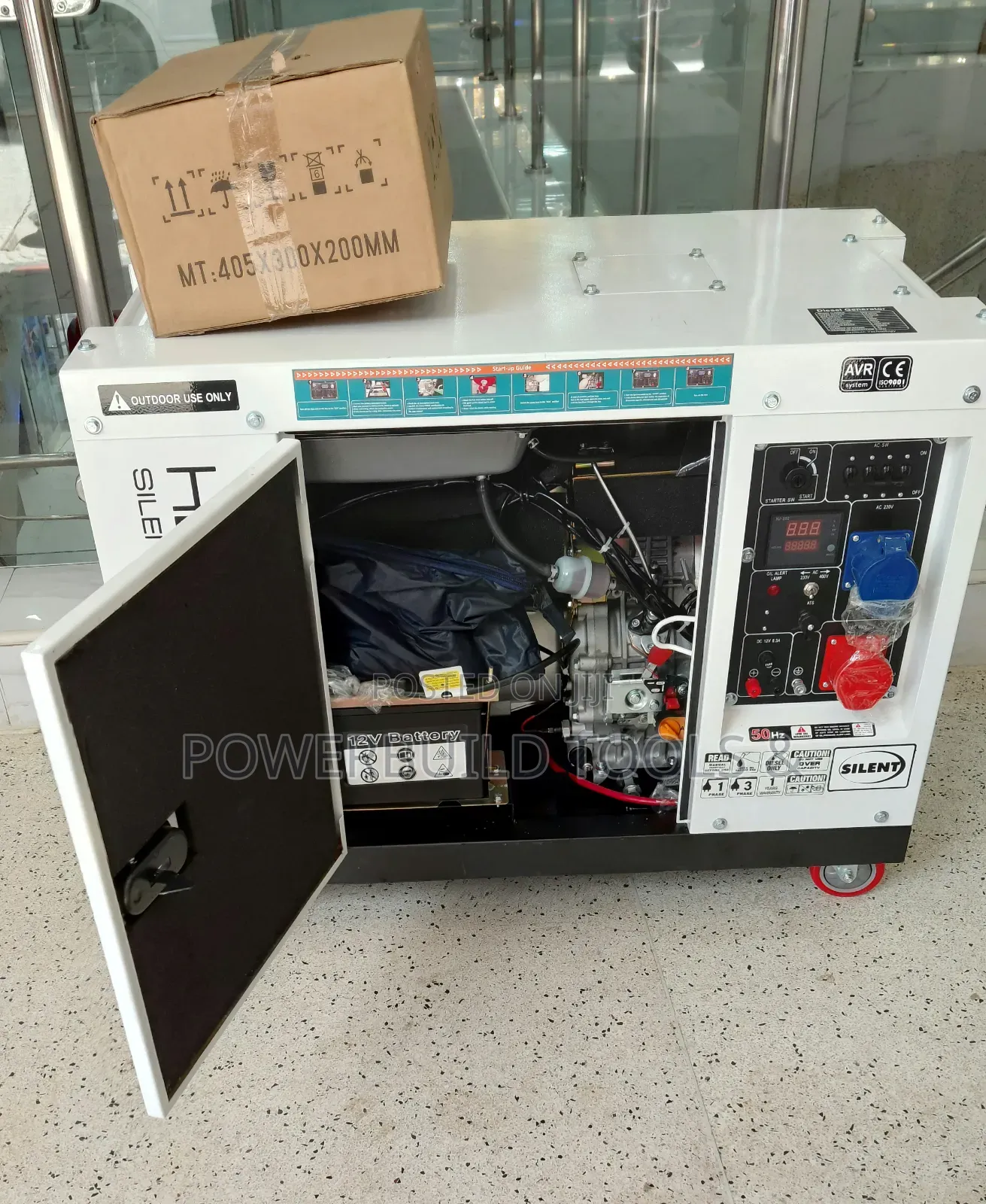 Pulsar Germany 15kva Three Phase Silent Diesel Generator With Ats