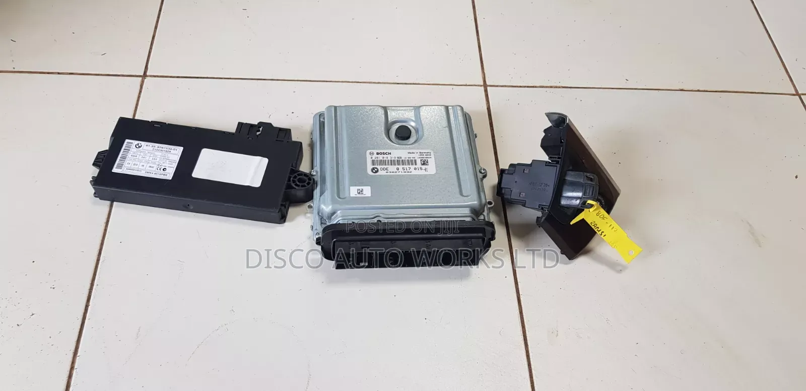 BMW E70 N57 Cas 2 , Key, Ignition Switch, Fusebox and Ecu -