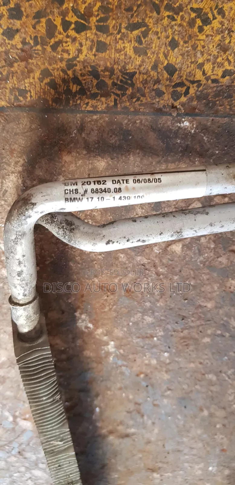 BMW X5 E53 Power Steering Oil Cooler -