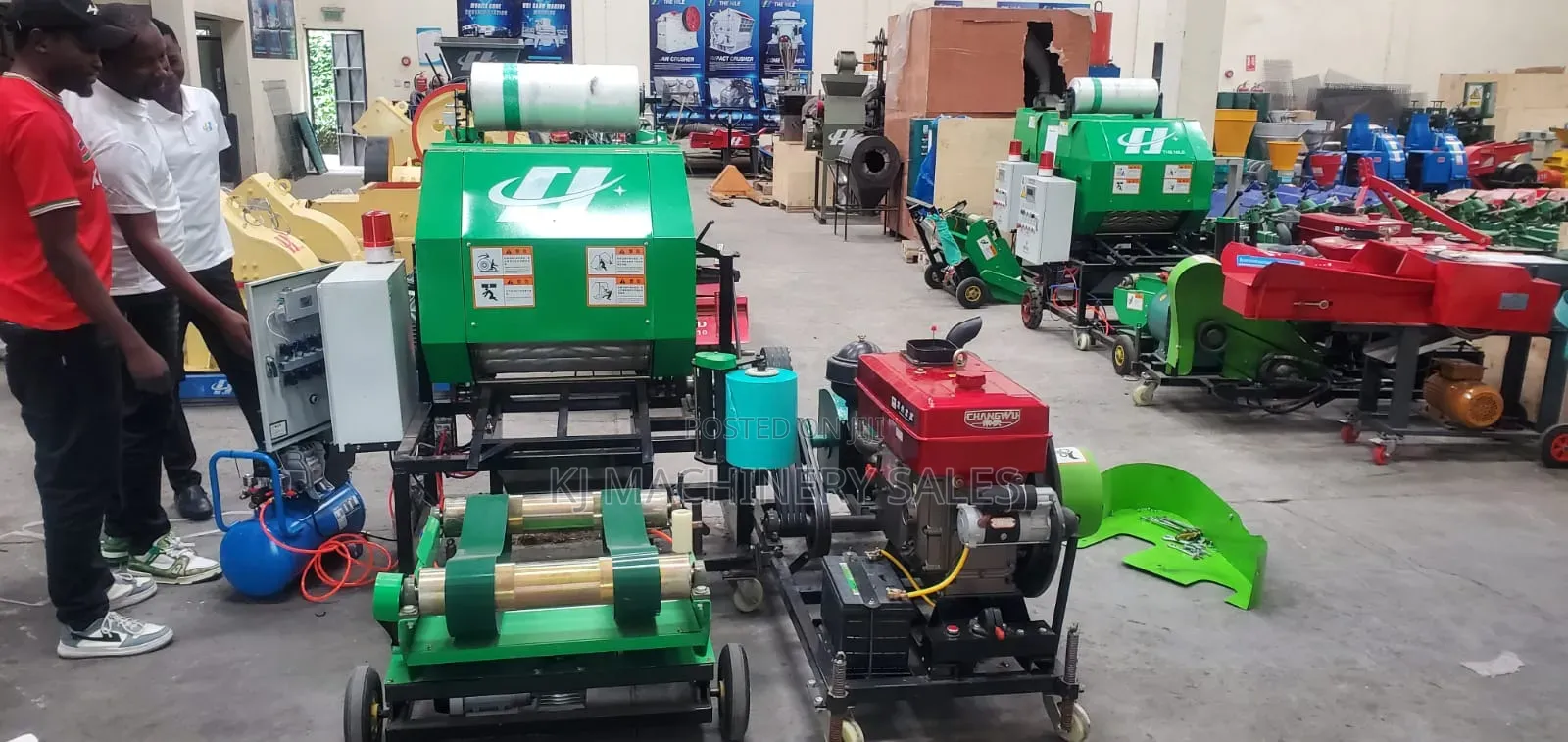 Heavy Duty Silage Baler Machine
