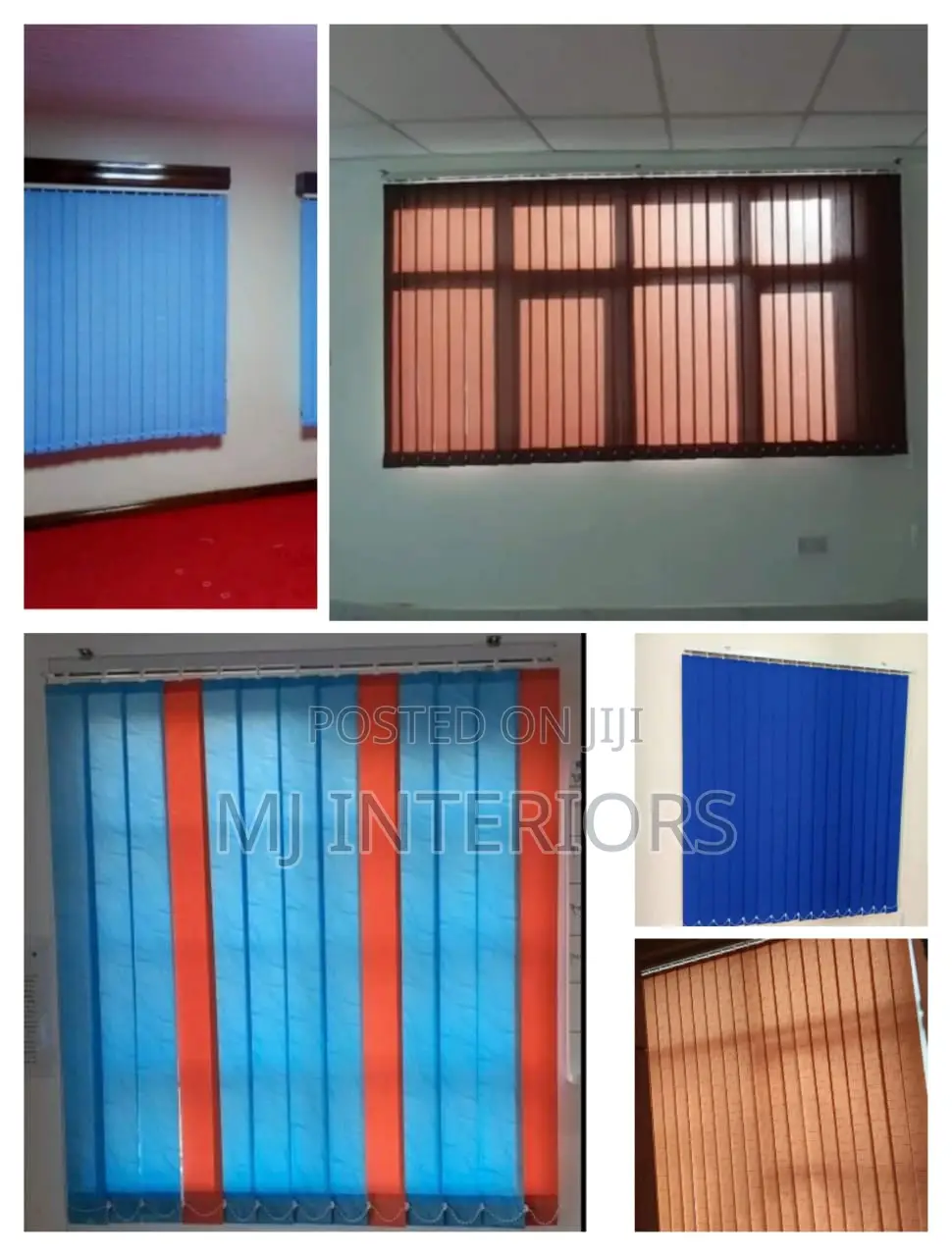 Vertical Blinds Per SQM Professional Installation Available