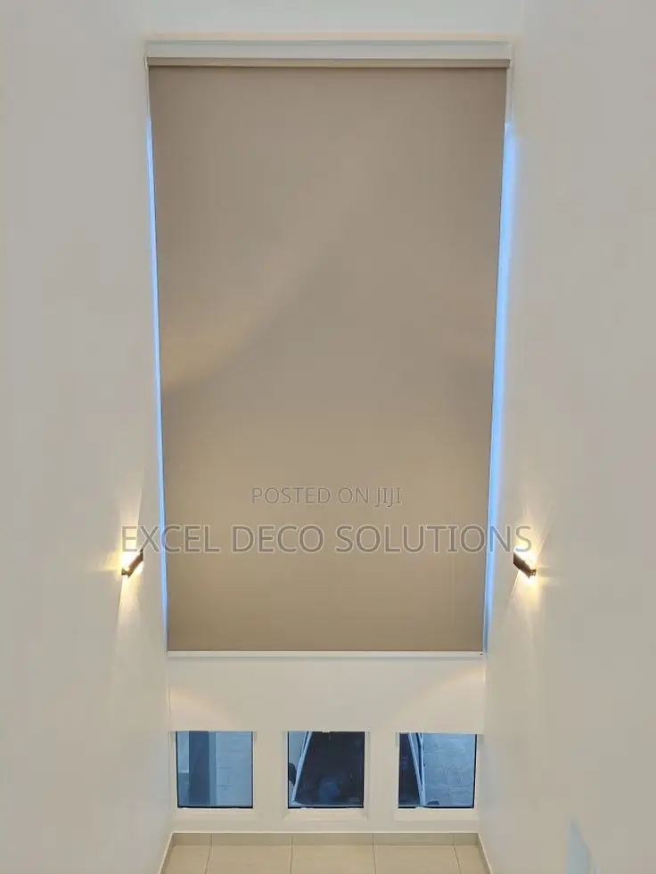 Premium Roller Shades From KSh 3,999/SQM Installed