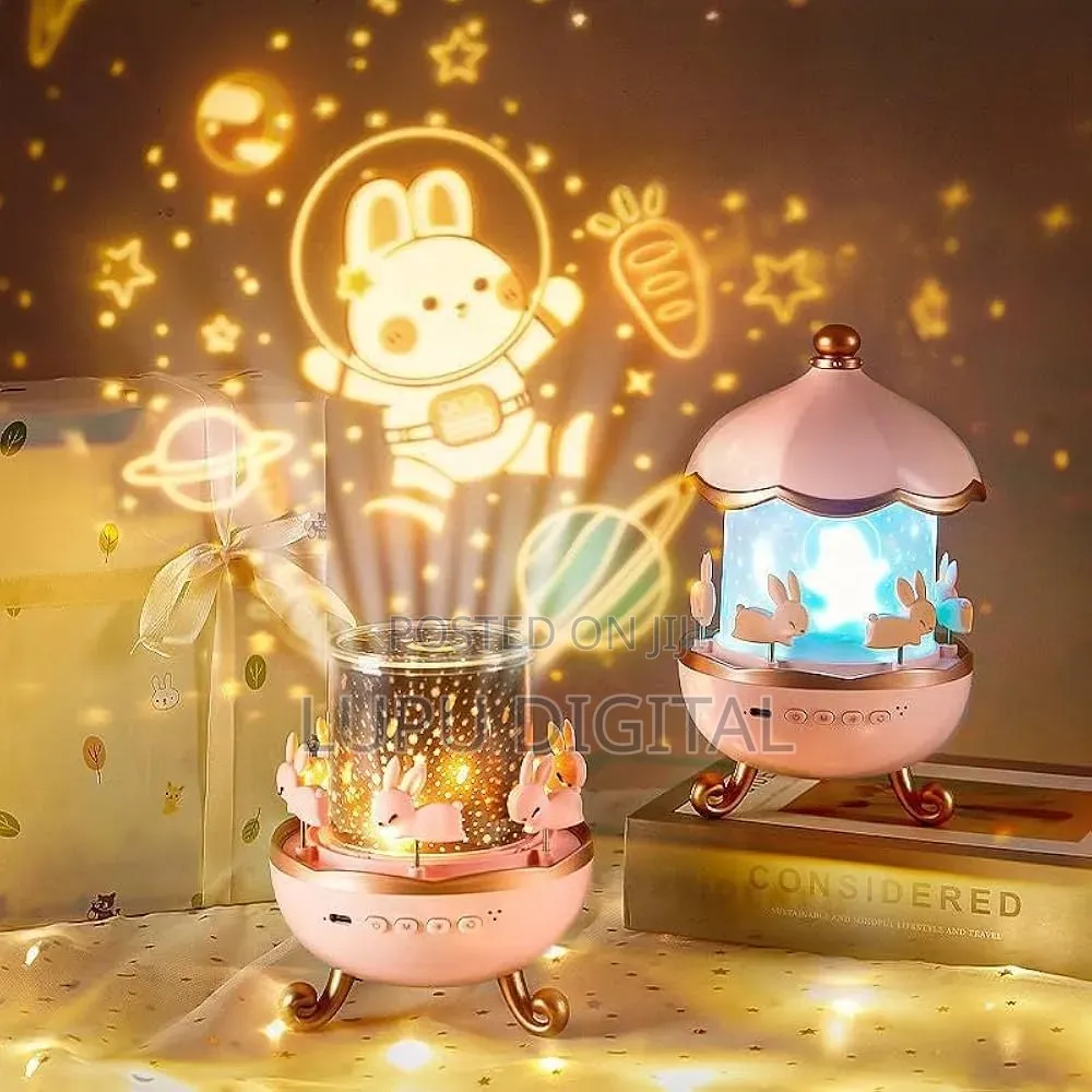Bunny's Night Light Projector. Electric