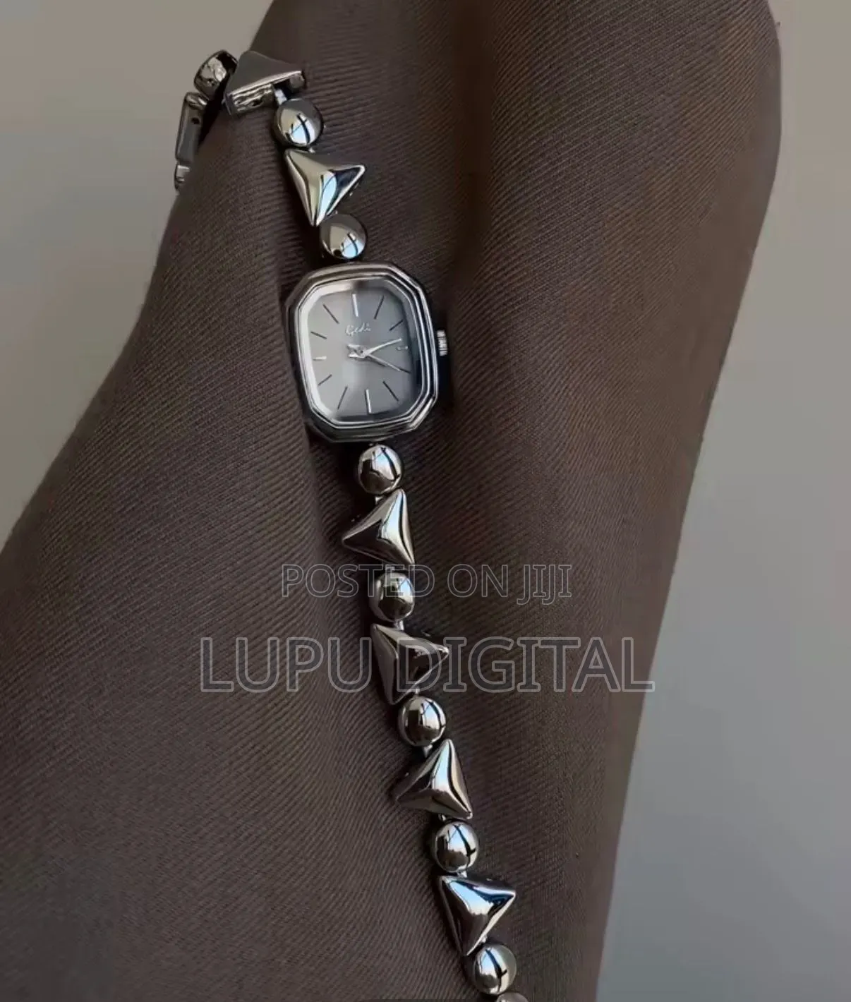 Ip Plated Steel Finish Gedi Ladies Watch