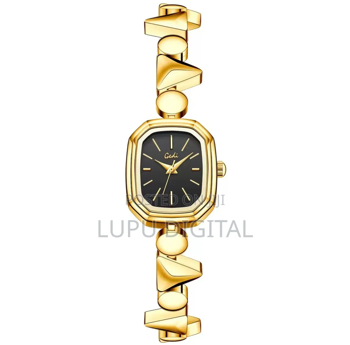Ip Plated Steel Finish Gedi Ladies Watch