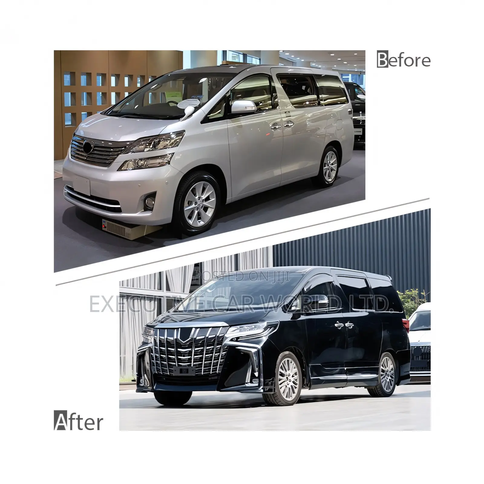 Toyota Alphard To Vellfire Conversion Kit