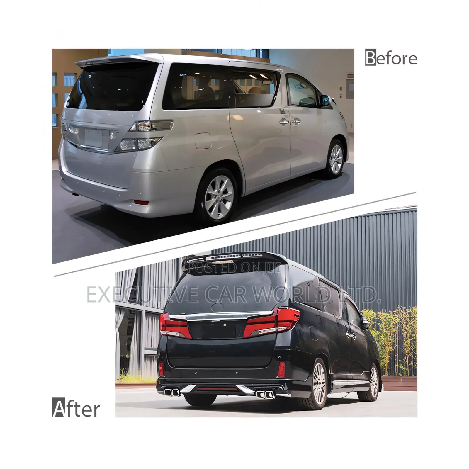 Toyota Alphard To Vellfire Conversion Kit