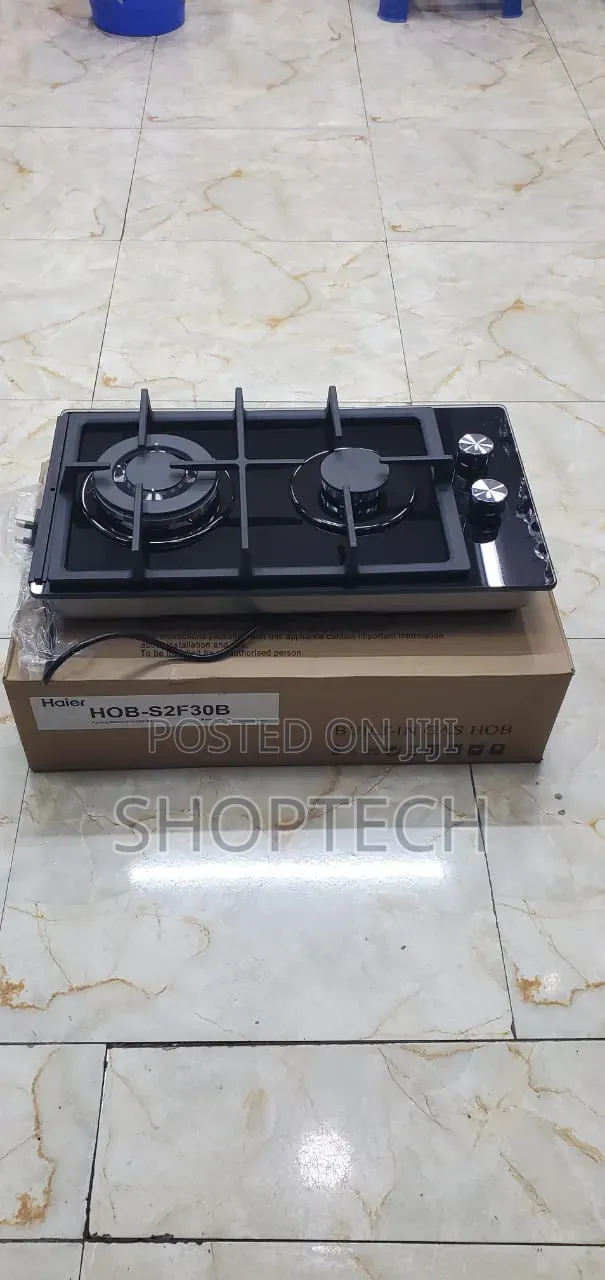 Haier Glass Inbuilt 2 Burner