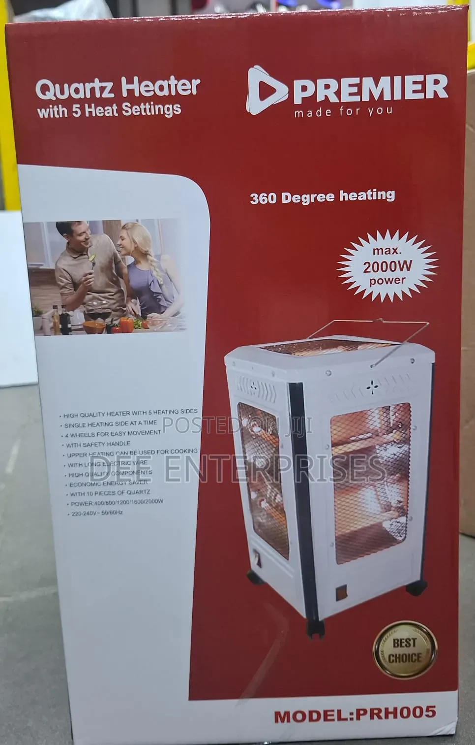 Premier Room Heater
Premier Quartz Heater