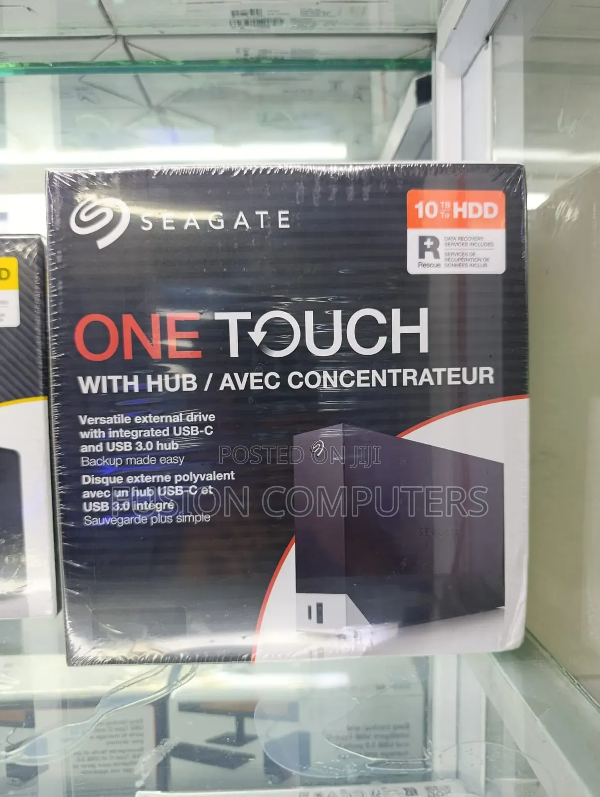 Seagate One Touch 10 Tb With Hub