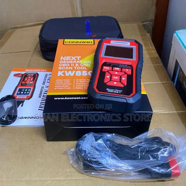 Konnwei Kw850 Obd2 Scanner: Comprehensive Car Diagnostic Tool
