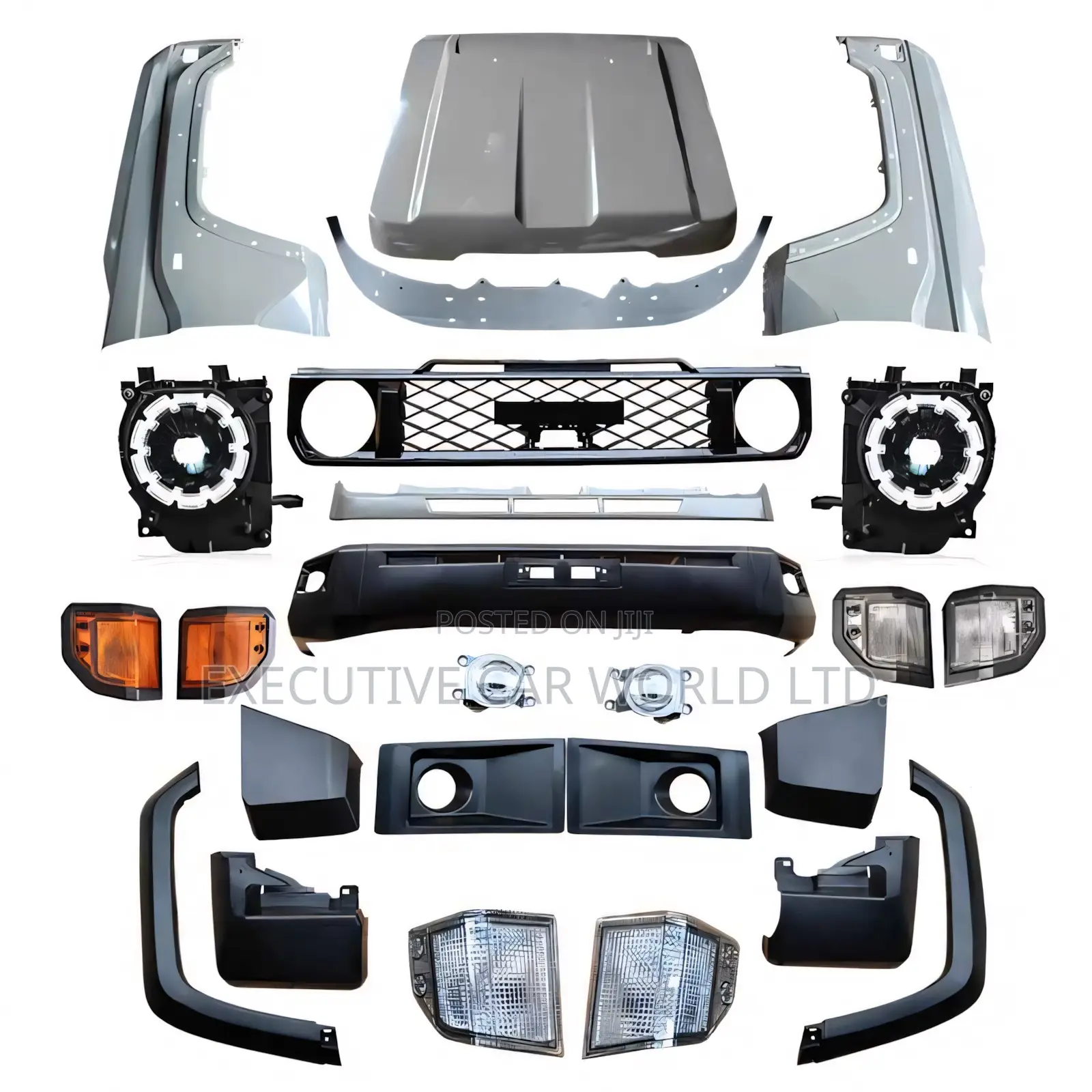 Toyota Land Cruiser 70 Series To 2025 Facelift Kit