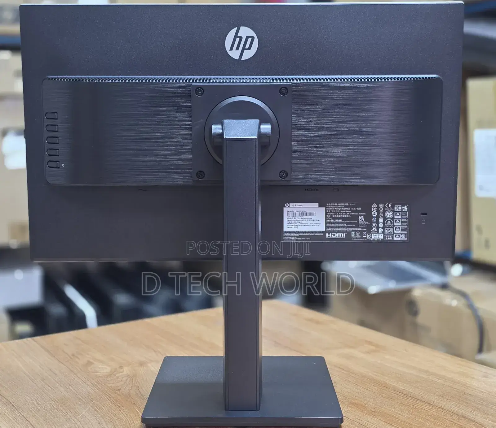 Hp 24mq
24 Inch 
QHD (2560*1440)
Panel: Ips
Refresh Rate:60hz