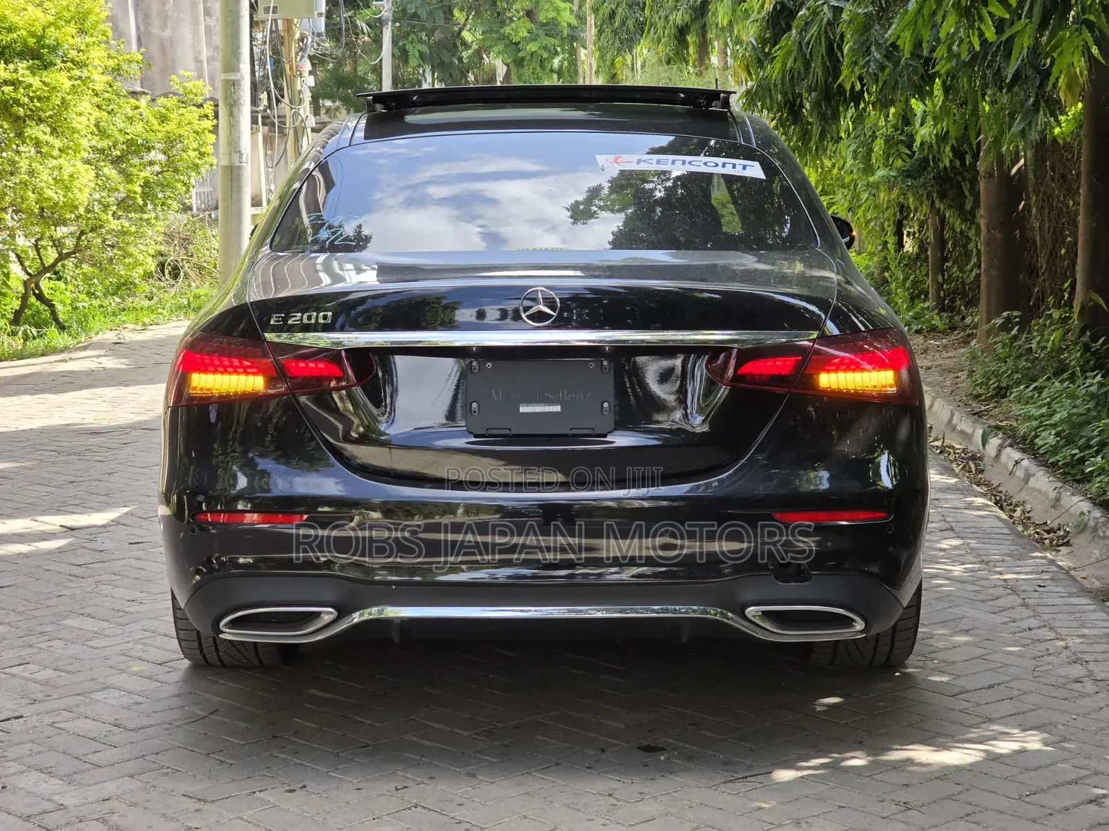 Mercedes-Benz E200 2020 Black