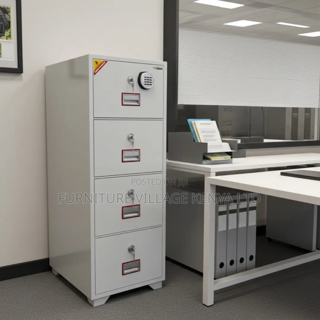 Fireproof Cabinet: 4 Drawers Fireproof Diplomatic Drawer Cabinet