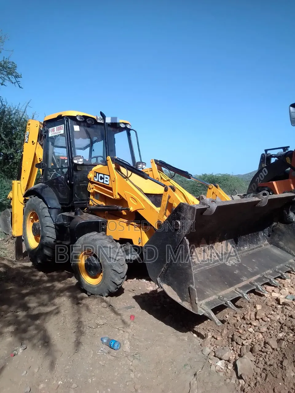 JCB 3cx Backhoe Yom: 2012 Hours: 8500hrs Fitted With Hydraulic Pump
