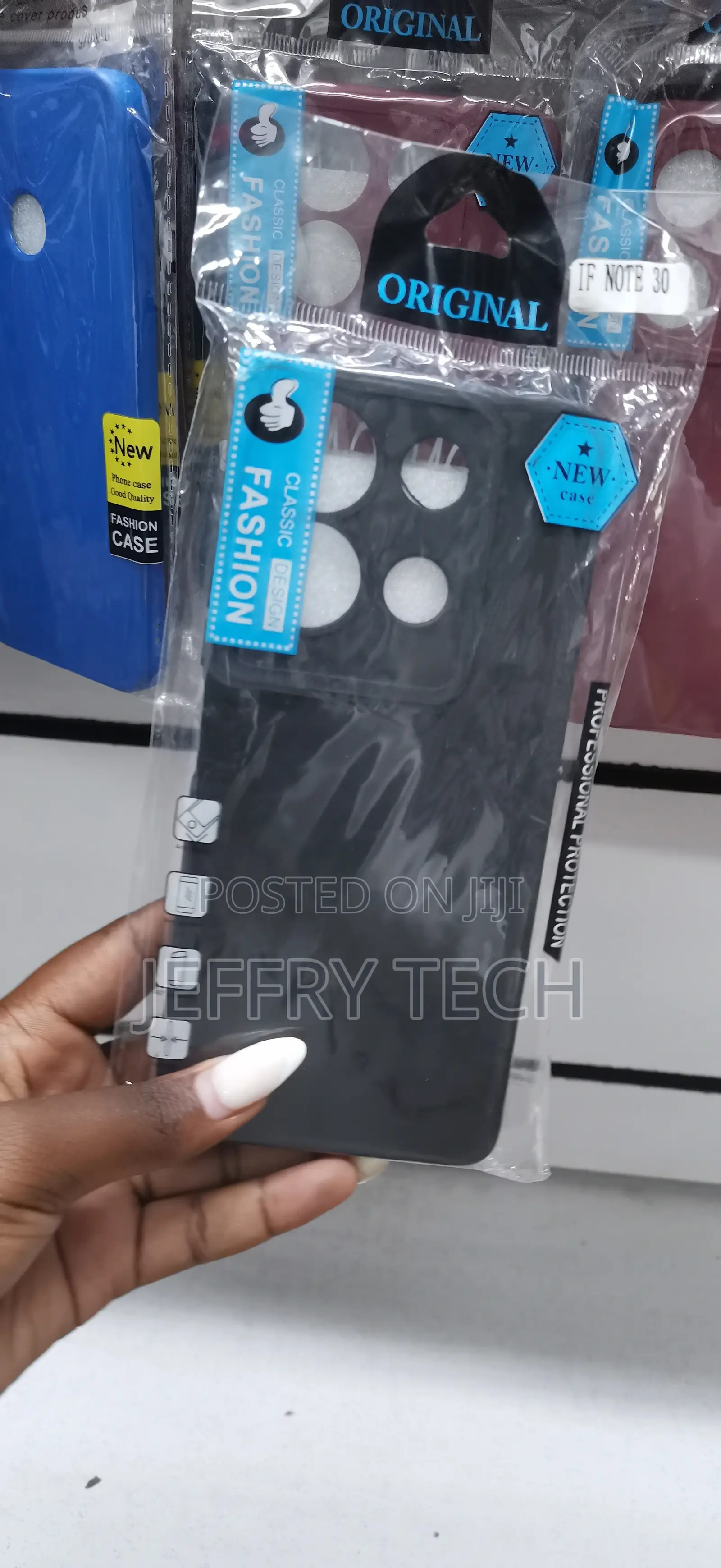 Infinix Note 30 Smartphone Minimalist, Slim-Fit Profile Cover