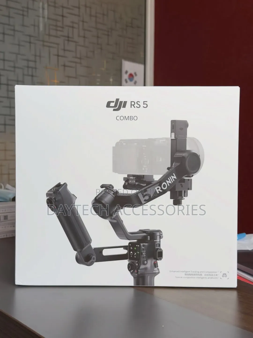 This Is a Dji Rs 5 Gimbal Combo Stabilizer Kit.