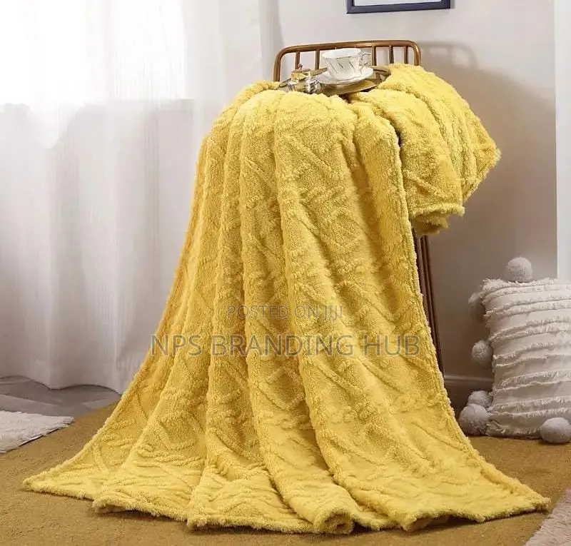 Monolayer Winter Throw Blanket/Fleece Blanket Use: Bedding R.T