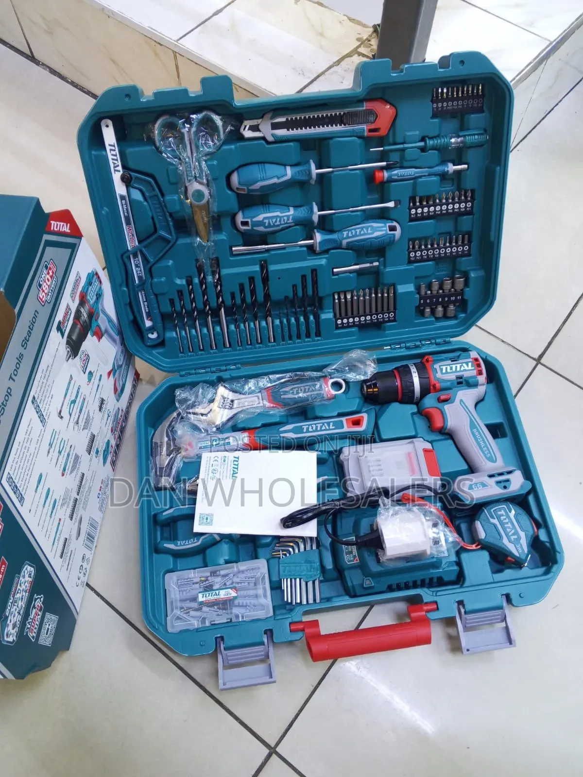 Total Tool Set 165pcs Professional Kit